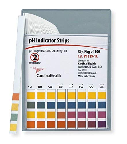 S / P Ph Indicator Strips By Cardinal Hea
