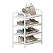 stojaki na buty przechowywanie 4-warstwowy stojak na buty pełna deska metalowa mała półka na buty organizer wolnostojące stojaki na buty do przedpokoju, szafy na buty organizer