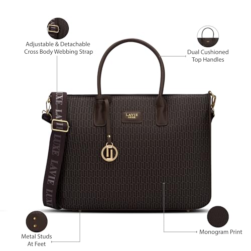 Image of Lavie Luxe Women's Mono Raily25 Pro Handbag | Handbag for Women