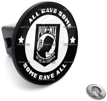 2" Tow Hitch Receiver Plug Cover Insert for SUV's & Trucks - Logo Style-9856-6735