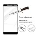 [3 Pack] INGLE Compatible with Nokia 6.1 / Nokia 6 2018 Screen Protector, Full Coverage Tempered Glass Screen Protector Film Edge to Edge Protection for Nokia6.1 / Nokia 6 2018【Not Fit for Nokia 6】