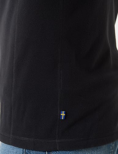 Fjällräven Herren Övik Lite Fleece Weste, Black, XXL
