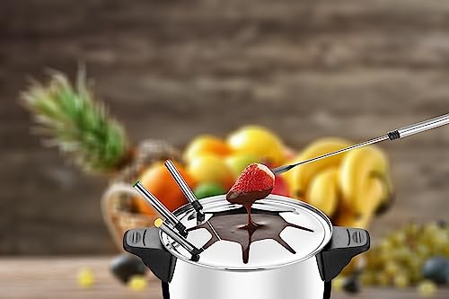 Panela Elétrica de Fondue, Mondial, Preto/Preta, 1200W, 220V - FD-02