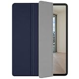 Macally BOOKSTAND PRO 3S, custodia e supporto per Apple iPad Pro 11" (2018), blu
