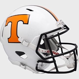 Tennessee Volunteers Dark Mode NCAA SPEED Riddell Full Size Replica Football Helmet - New in Riddell Box