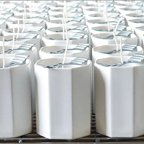 Ericx Light Metal Candle Wick Centering Device 21 Pieces，Candle Wick Holder For Candle Making #TOP6