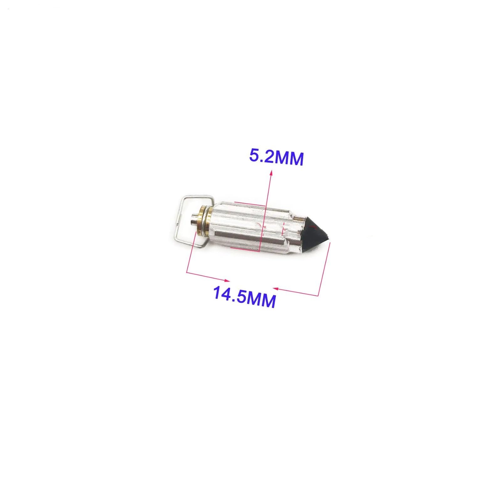 Kit Carburador Repuesto Compatible Con Yamaha Para XJ550 Maxim Seca 1981 1982 1983 Kit De Reconstrucción Carburador Motocicleta Pieza Aguja Flotante(16pcs)