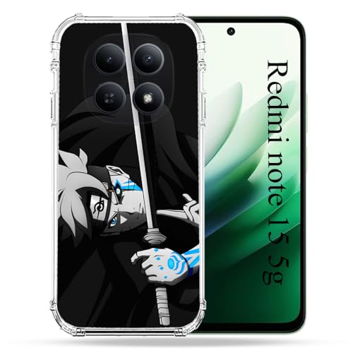 Coque Redmi Note 15 5G Boruto antichoc transparente
