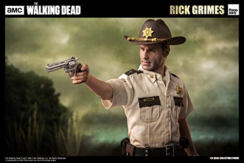 Threezero The Walking Dead: Rick Grimes (Season 1) 1:6 Scale Collectible Figure, Multicolor #TOP6