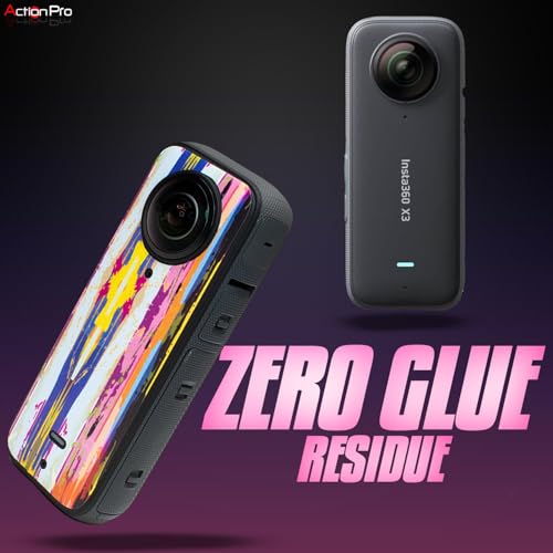 Image of Action Pro Camera Waterproof Skin Compatible with Insta360 X3 Action Camera (Pink)