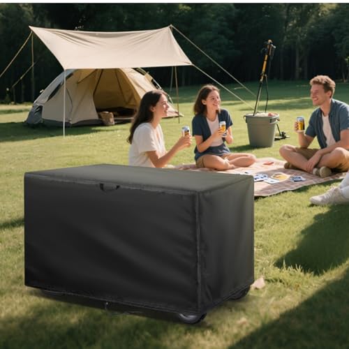 Image of Electric Cooler Cover for Anker SOLIX EverFrost, 500D Car Refrigerator Cover Waterproof 38x20x20 inch-for EverFrost 2 58L