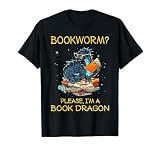 Bookworm Please I'm A Book Dragon T-Shirt