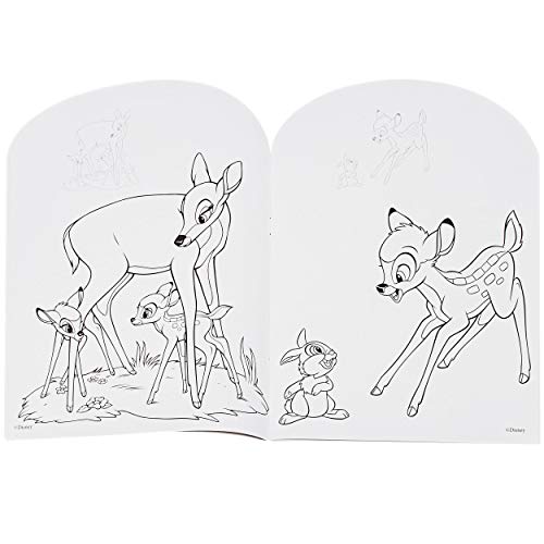 32 Seiten großes XL Malbuch - A4 - Disney Tiere & Filme - Dschungelbuch - Bambi - mit vielen Sticker & Aufkleber… – Bild 7