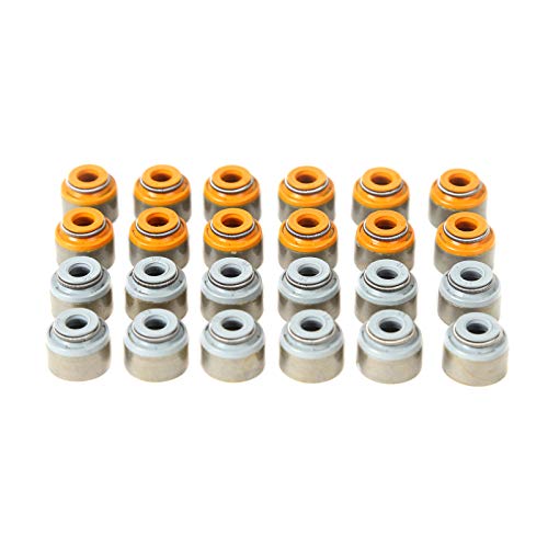 MPLUS SS72878 Valve Stem Seal Set Compatible with 1994-2016 for Toyota/for Lexus 2.5L 3.0L 3.5L V6 DOHC