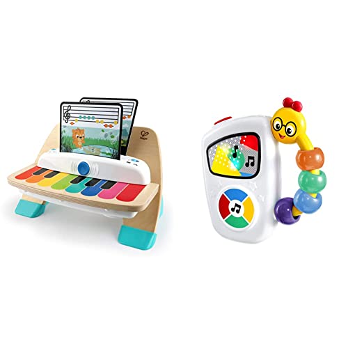 Image of Baby Einstein Hape Magic Touch Piano Musical Wooden Toy & Take Along Tunes Musical Toy, Ages 3 Months +