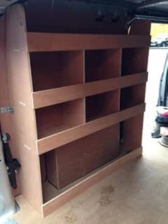 Flat Packed Van Shelving Racking to fit Citro...,