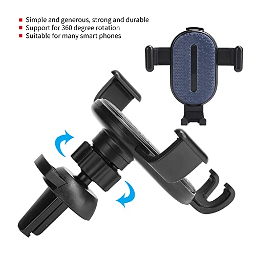 Wisoqu Suporte de telefone para carro, suporte giratório de 360 mãos livres para celular para saída