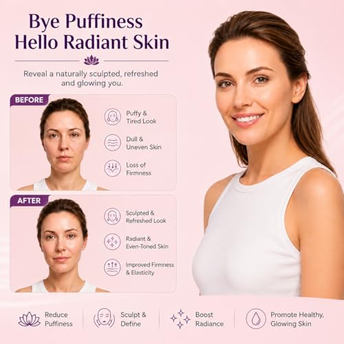 Image of Rose Quartz Gua Sha Stone for Face Massage | 100% Natural Stone | Comes in Premium Rigid Box | Lifting, Sculpting & Glow Enhancer | Reduces Puffiness, Improves Blood Circulation,