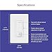 Lutron Maestro Motion Sensor Dimmer Switch for Bathroom, Garage, Laundry Room, and Closet, Occupancy and Vacancy Sensor, Single-Pole/Multi-Location, No Neutral Req, MSCL-OP153M-BL, Black