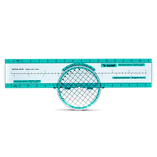 Destination Departure Aviation Plotter Slide Rule Computer Flight Plane Pilot Student Accessories Rotating Azimuth Bezel Vfr Ifr Navigation Ruler #TOP19