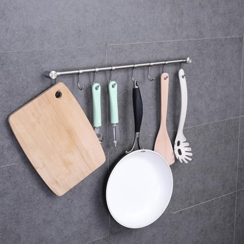 Perchero de pared de acero inoxidable fácil de usar sin óxido 5