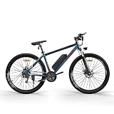 👍【Neumáticos más grandes de 27,5 pulgadas】La bicicleta M1 mejorada está equipada con neumáticos CST de 27,5 pulgadas más grandes, que pueden adaptarse a diversas superficies de carreteras. Puede cumplir con los requisitos de la conducción todoterreno, la superficie del neumático está especialmente diseñada, el efecto de absorción de impactos es mejor y la conducción es más suave.