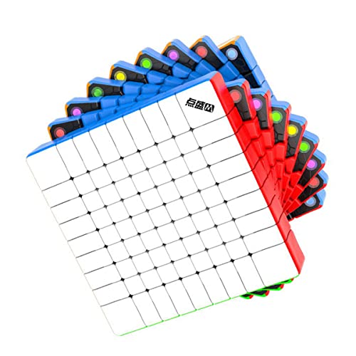 HELLOCUBE DianSheng Galaxy 9 M Magnetic 9x9 Speed Cube Stickerless 9x9x9（Black Kernel）