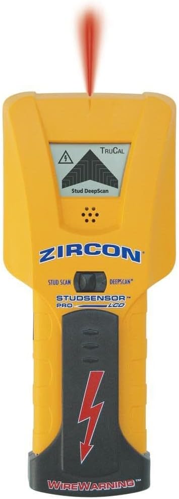 Zircon 59544 StudSensor Pro SL-AC Wood, Metal, and Live Wire Stud Sensor