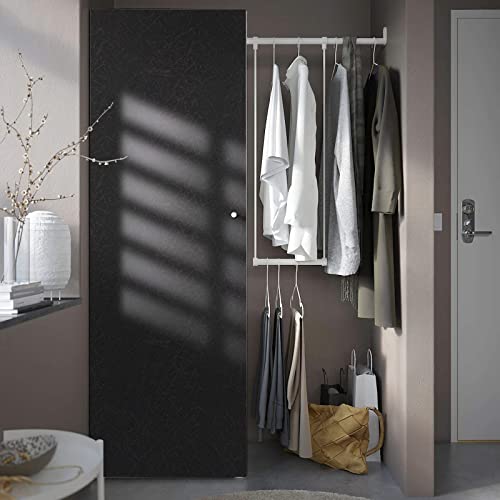 Abyssaly 23.6" x 118" Black Silk Wallpaper Peel and Stick Embossed Self Adhesive Black Contact Paper Removable Kitchen Vinyl Textured Wall Paper Cabinet Furniture Shelf Liner