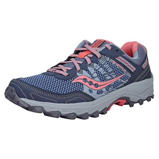 Saucony Women's Grid Excursion TR12 Sneaker, Grey/Pink, 9 Wide