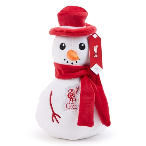 Zappi Co Liverpool FC Snowman Plush Toy Squishy cuddly Christmas Frosty snowman decoration (25cm height) - Image 2