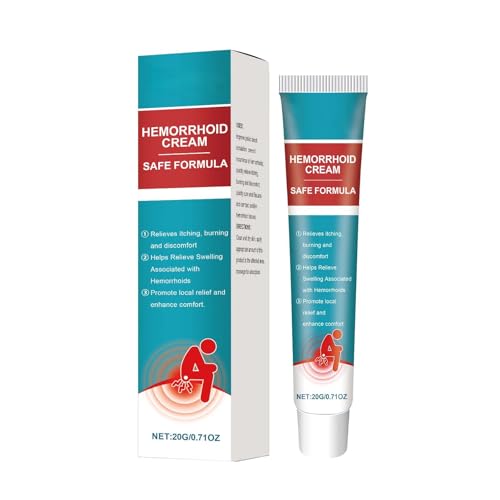 Hämorrhoiden Creme 30g, Hämorrhoiden Salbe gegen Beschwerden, Juckreiz und Schwellungen