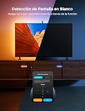 Govee Podświetlenie telewizora 3 Lite z funkcją korekcji Fish-Eye, synchronizacja do telewizorów 55-65", 3,6 m RGBICW WiFi TV taśma LED z kamerą, 4 kolory w 1 koraliku, sterowanie głosem i aplikacją