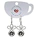 Fair Trade Coffee Gift for Women: Handmade Earrings that empower mothers in need. Handmade with love in the Dominican Republic by Madres Jewelry.