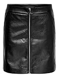 Model: OnlGlow Faux Leather Skirt Cc Otw 15193052