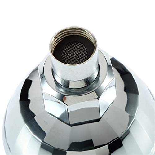 HTNBO Adjustable Automatic 360° 7 Color LED Colors Change Showerhead Facut Home Bathroom Decoration