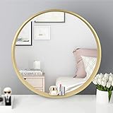 [Exquisite Erscheinung] Retro nostalgischer Stil, exquisites Aussehen, nicht nur eine an der Wand befestigten Spiegel, sondern auch eine Zierde ..