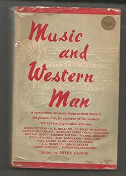 Hardcover Music and Western Man Book
