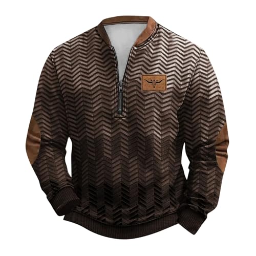 Pull basique pour homme en maille fine fine col roulé zippé au style raffiné