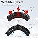 BIBIRE Motorradbrille, Motocross Brille Dirt Bike Off-Road Mtb Brille, Anti Fog UV Schutzbrille Staubdichte Oneal Brille für Motocross Fullface Helm, geeignet für Rennen, Skifahren, Klettern