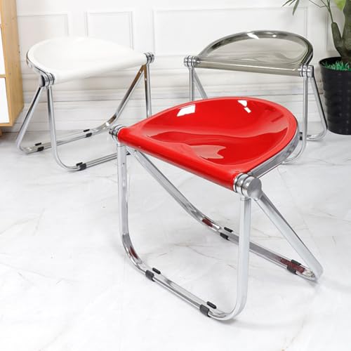 Tabouret pliable ergonomique acrylique pour optimiser un studio exigu - 2