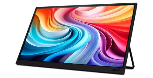 Image of acer PM161W 16 Inch Portable Monitor Full HD 1920x1200 IPS Display 220 Nits 60Hz USB-C Lightweight Design (Renewed)