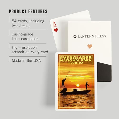 Baraja de poker Everglades National Park, 52 cartas miniatura 3