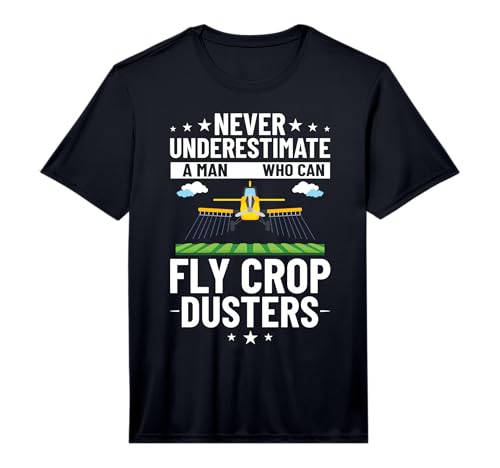 Men's RC Crop Dusting Plane Drone Pilot T-Shirt
