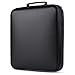 Produktbild CD Tasche,COOFIT CD Aufbewahrung 160 CD/DVD Tasche DVD Lagerung DVD Case VCD Wallets Speicher Organizer Hard Plastik Schutz DVD Lagerung (160 Schwarz)