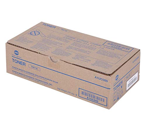 Toner noir TN116 Konica Minolta pour Bizhub 165 pour imprimer sans bavure 22000 pages