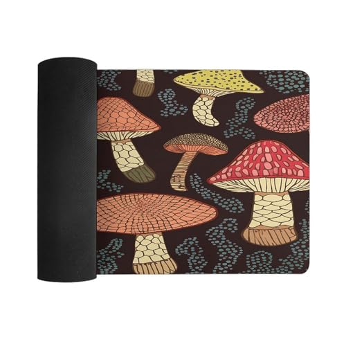 Mushroom Desk Pad con Base Antideslizante de Goma miniatura 3