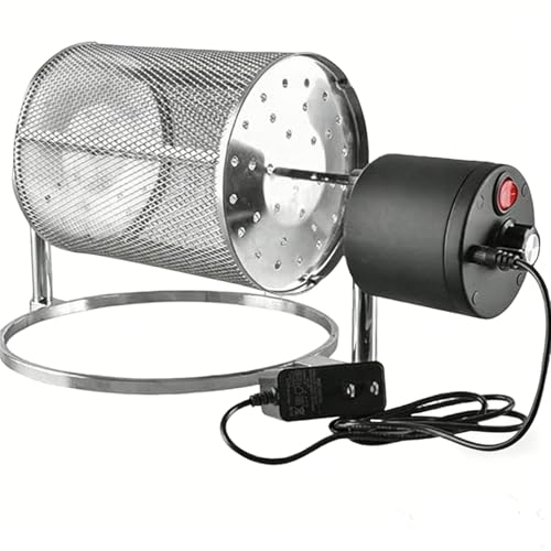 Adjustable Coffee Bean Roaster Machine with Movable Lock Safety - Perfect for Home and Commercial Use