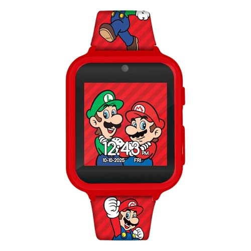 Accutime Super Mario Bros Interaktive Armbanduhr für Kinder