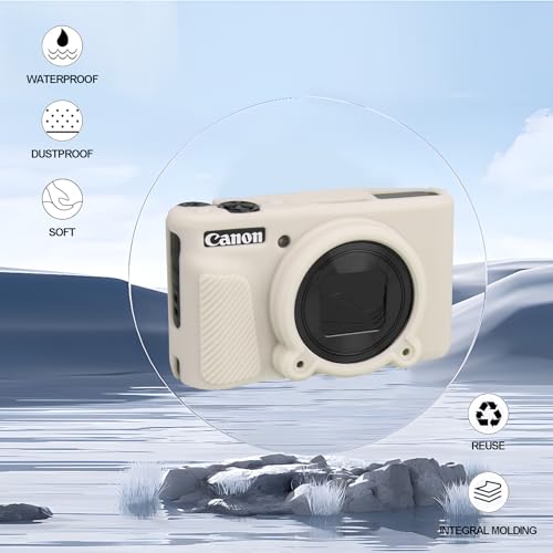 Funda para Cámara Canon PowerShot SX740 HS Silicona Suave miniatura 5